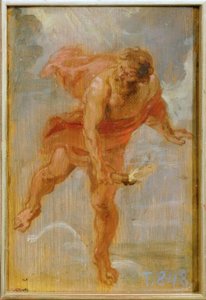 Prometheus bringt das Feuer zur Erde tekijältä Peter Paul Rubens