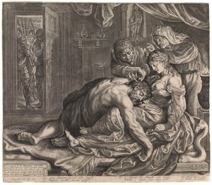 Simson ja Delila tekijältä Peter Paul Rubens