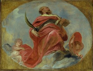 Pyhä Albert Louvainilainen, 1620. tekijältä Peter Paul Rubens