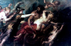 Proserpinan sieppaus, 1632 tekijältä Peter Paul Rubens
