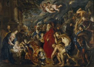 Maagien palvonta, 1610-1620-luvut tekijältä Peter Paul Rubens