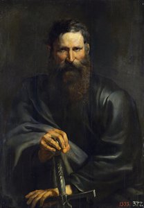 Apostoli Paavali - Pieter Paul Rubens (1577-1640). Öljy puulle, c. 1615. Mitat : 105,6x74 cm. Valtion Eremitaaši, Pietari