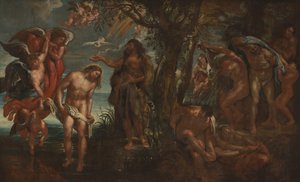 Kristuksen kaste tekijältä Peter Paul Rubens