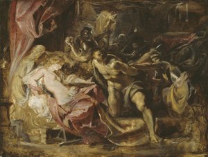 Simsonin vangitseminen, 1609-1010 tekijältä Peter Paul Rubens