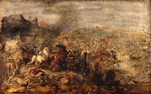 Kaarle V:n Tunisin valloitus tekijältä Peter Paul Rubens