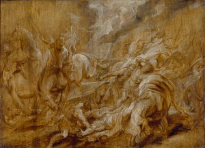 Pyhän Paavalin kääntymys, 1616-1620 tekijältä Peter Paul Rubens