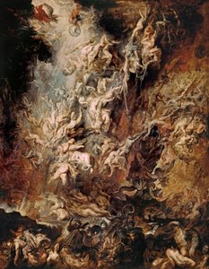 The Fall of the Damned, c. 1620. tekijältä Peter Paul Rubens