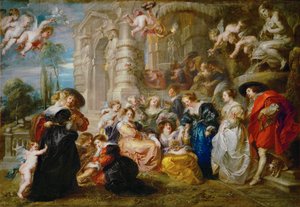 Rakkauden puutarha tekijältä Peter Paul Rubens