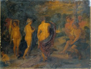 Pariisin tuomio tekijältä Peter Paul Rubens