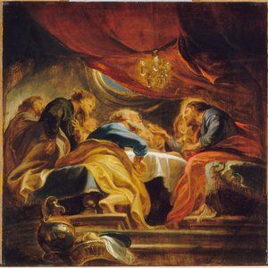Viimeinen ehtoollinen tekijältä Peter Paul Rubens