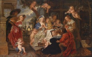 Rakkauden puutarha tekijältä Peter Paul, Rubens