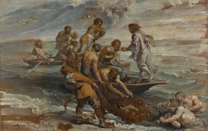 Kalojen ihmeellinen luonnos, 1618-1619 tekijältä Peter Paul Rubens