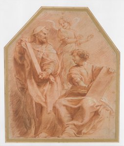 Profeetat Daavid ja Daniel, n. 1601-2. tekijältä Peter Paul Rubens