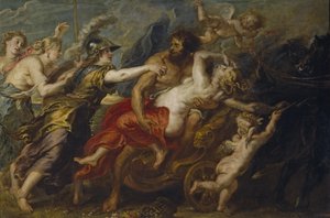 Proserpinan raiskaus, 1636-1638 tekijältä Peter Paul Rubens