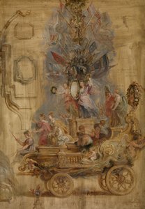 Kallon voittovaunut, 1638. tekijältä Peter Paul Rubens