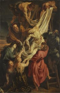 Laskeutuminen ristiltä tekijältä Peter Paul Rubens