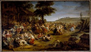 Messut (öljy puulle tekijältä Peter Paul Rubens
