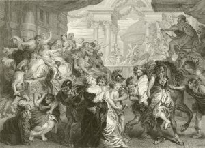 Sabiinien raiskaus tekijältä Peter Paul Rubens