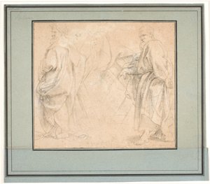 Kaksi tutkimusta St. Andrewille ja tutkimus muinaiselle papille (Melkisedek?) tekijältä Peter Paul Rubens