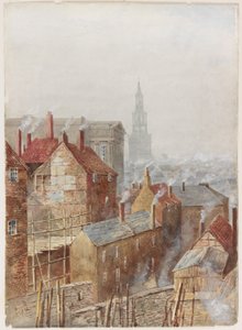 Newcastle upon Tyne High Level Bridgestä (akvarelli paperille)