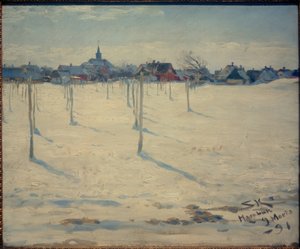 Hornbaek talvella tekijältä Peder Severin Krøyer