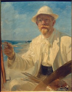 Taiteilijan omakuva tekijältä Peder Severin Krøyer