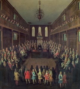 House of Commons in Session, 1710