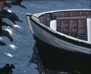 Tukholman satama, 2004 (öljy kankaalle)