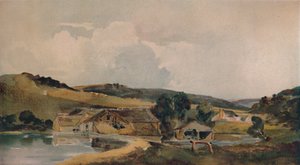 Myllyvirta, 1800-luku, 1935 tekijältä Peter de Wint