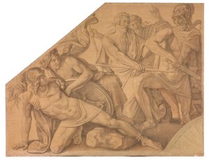 Der Zweikampf zwischen Aias und Hektor
