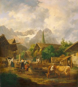Aamu Partenkirchenissä, 1819