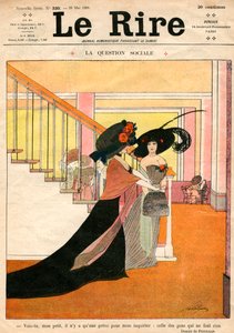 Le Rire eli Naurua, 29. toukokuuta 1909, etukansi tekijältä Petitjean