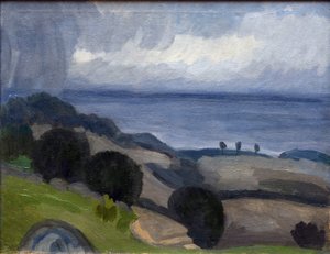 Krimin maisema. Rain par Utkin, Pjotr Savvich (1877-1934)