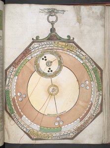 Kartat C.6.d.5. f.11r "Astronomicum Caesareum..." tekijältä Petrus (after) Apianus