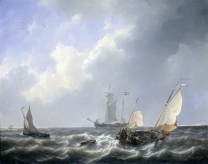 Merimaisema Zeelandin vesiltä tekijältä Petrus Johann Schotel