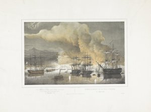 Algerin pommitukset 1816 Algerin kaupungin pommitukset yhdistyneen englantilais-hollantilaisen laivueen toimesta 27. elokuuta 1816 / Bombardement de la ville d