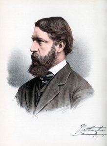 Spencer Compton Cavendish, Hartingtonin markiisi, brittiläinen liberaalivaltiomies, 1890. tekijältä Petter and Galpin Cassell