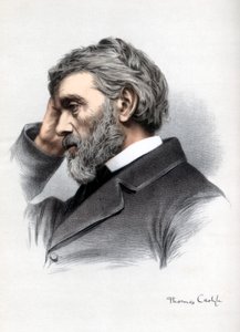 Thomas Carlyle, skotlantilainen esseisti, satiiri ja historioitsija, 1890.