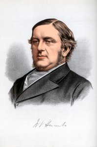 William Vernon Harcourt, brittiläinen liberaalivaltiomies, 1890. tekijältä Petter and Galpin Cassell