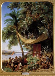 Ensimmäinen messu Amerikassa (1400-luku) Messu Kuubassa vuonna 1494 Kolumbuksen toinen matka Havannaan. Blanchard Pharamondin (1805-1873) maalaus