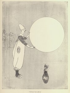 Phil Mayn sarjakuva 1890-luvulta (litho) tekijältä Phil May