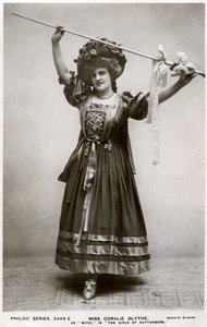 Miss Coralie Blythe hahmona Mitzi, vuodelta 1908. tekijältä Philco Publishing Company