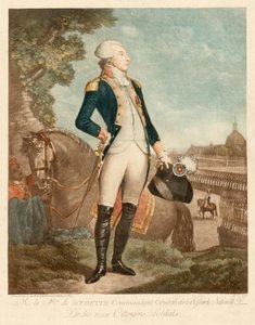 Markiisi de Lafayette tekijältä Philibert-Louis Debucourt