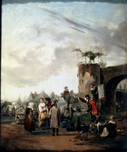 Charlatan, 1780-luvun alku. tekijältä Philibert Louis Debucourt