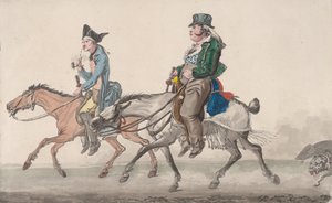 Tie Poissyyn, 1816. tekijältä Philibert Louis Debucourt