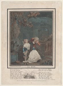 Käsi, 1788. tekijältä Philibert Louis Debucourt