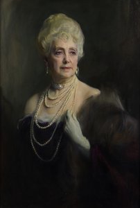 Oikea kunniallinen Mabell Ogilvy Dowager Airlien kreivitär (1866-1956) tekijältä Philip Alexius de Laszlo