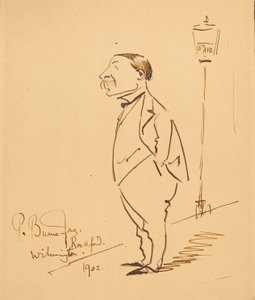 Karikatyyri Samuel Bancroftista