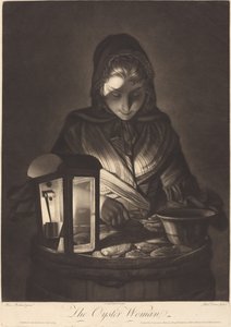 Osterinainen tekijältä Philip Dawe after Henry Robert Morland