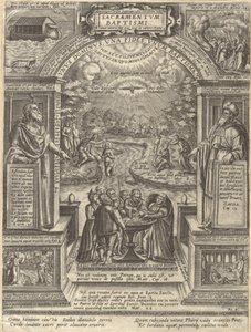 Kaste, sarjasta Seitsemän sakramenttia, 1576, 1576. tekijältä Philip Galle